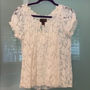 Beautiful delicate floral blouse